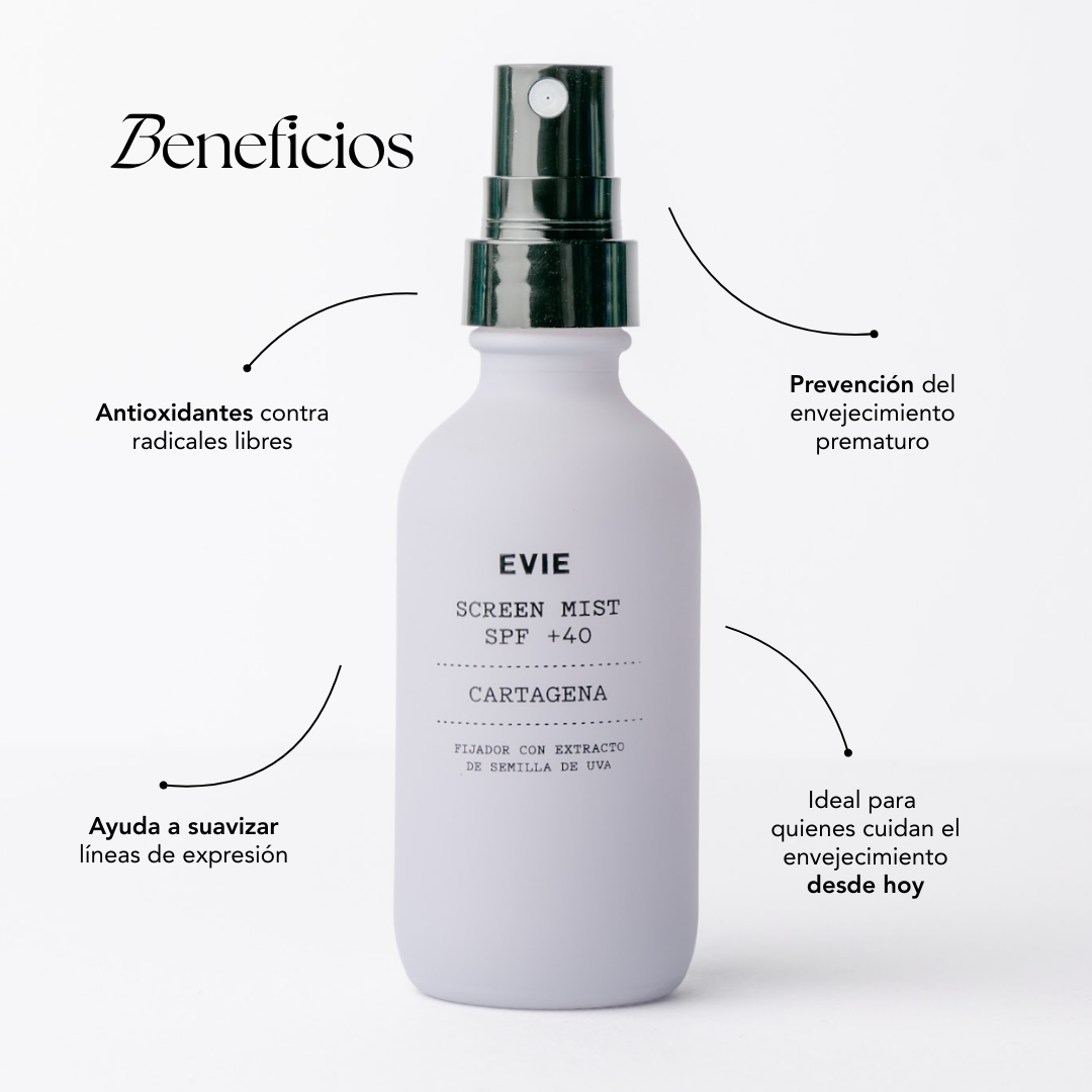Screen Mist - Fijador con SPF +40