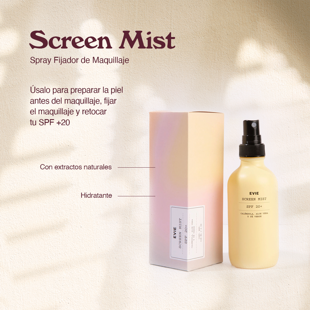 Screen Mist - Fijador con SPF +20