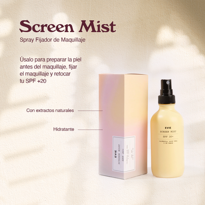 Screen Mist - Fijador con SPF +20