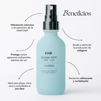 Screen Mist - Fijador con SPF +40