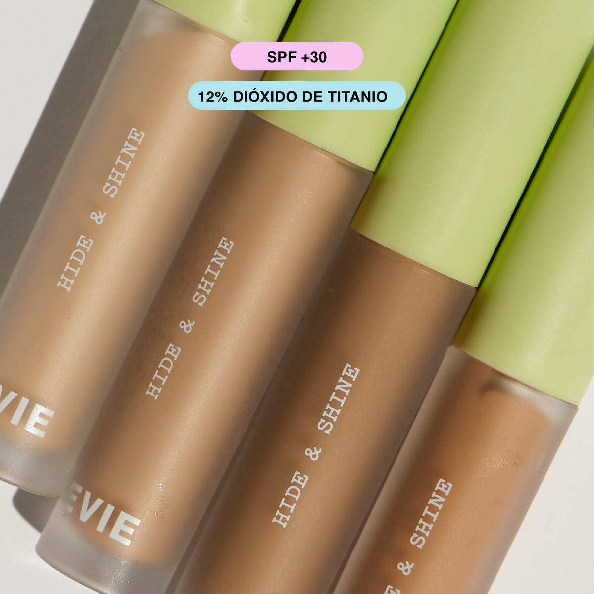 Hide &amp; Shine - Corrector con SPF 30+